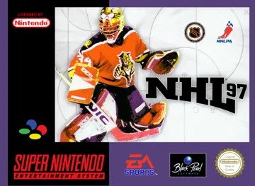 NHL 97 (Europe) (Rev 1) box cover front